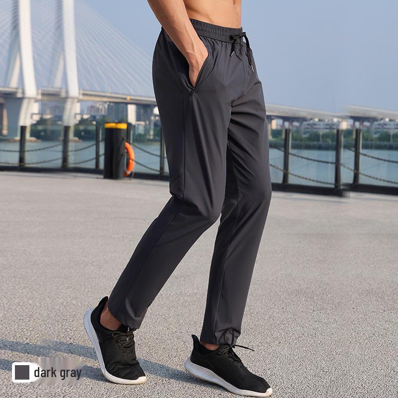 

Мужские прилегающие дышащие быстросохнущие брюки для бега 4XL