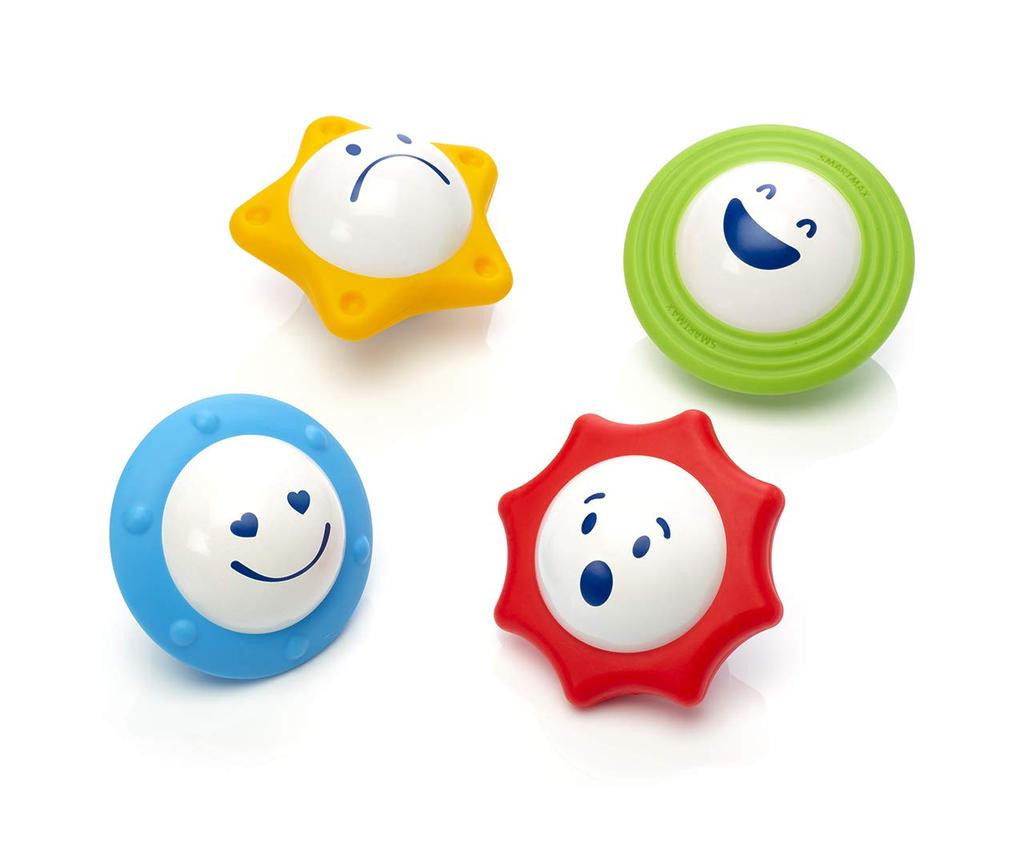 Smartmax First Magnetic Toy for Senses and 8 Authentic Product Toddlers, Sound, Feelings, Pieces, SMX224,