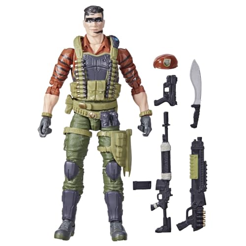 G.I. Joe Classified Series Tiger Force Flint Collectible Action Figure 89 6-Inch Action Figure for Boys & Girls with 6 Accessories