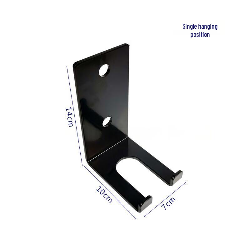 WEZHO Wall-Mounted Single Barbell Holder