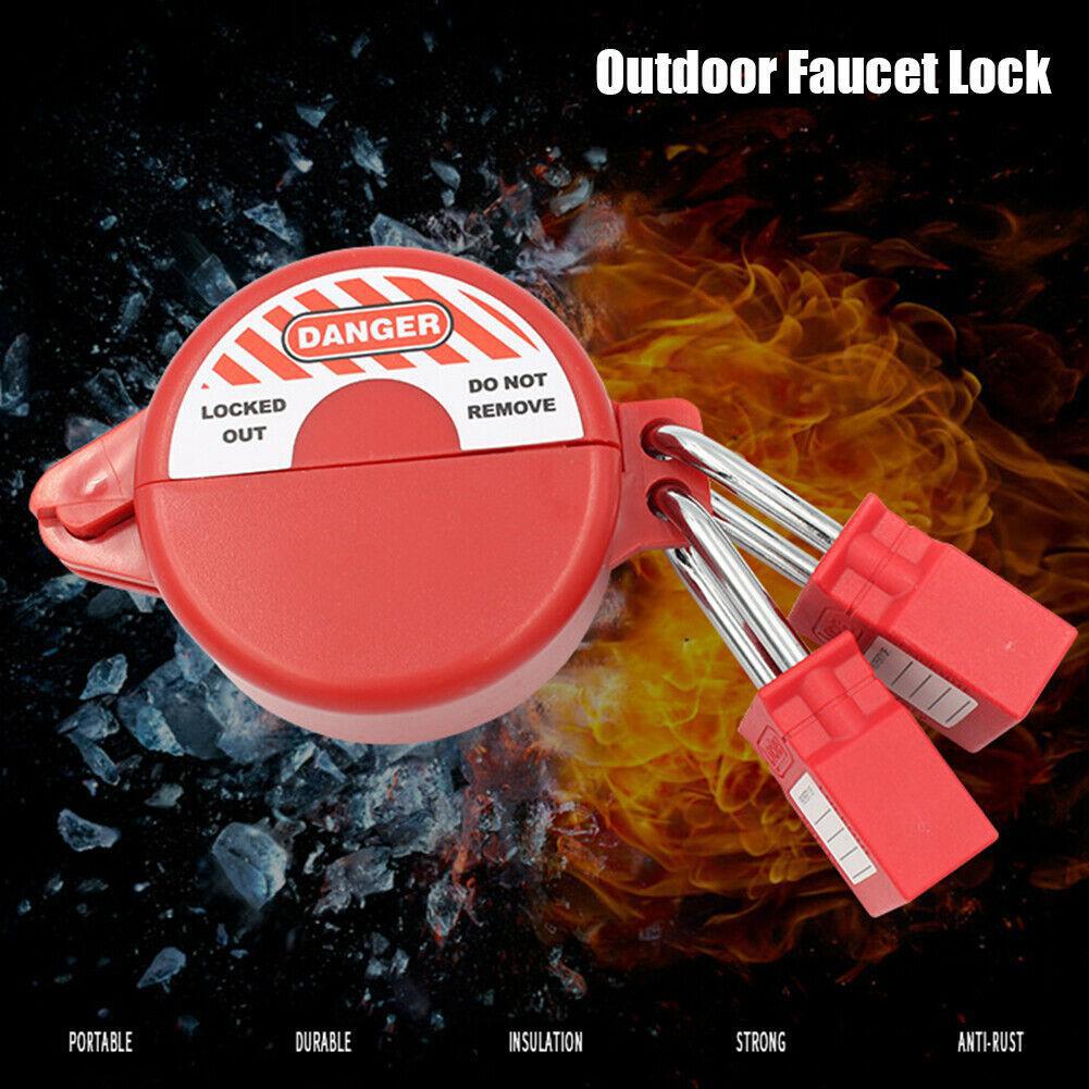 Faucet Lock Outdoor Replace Parts Single/double Hole