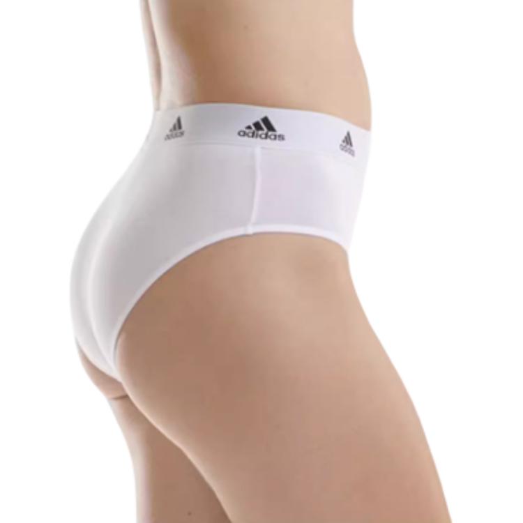 Adidas Solid Color Spliced Brand Letter Logo Antibacterial Underwear Women Underwear 4A1P92-958