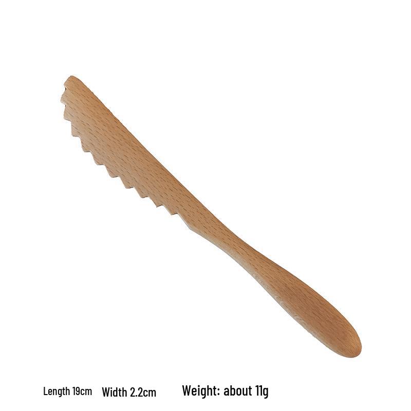 Japanese Beech Wood Long Handle Spoon for Coffee, Rice, and Soup