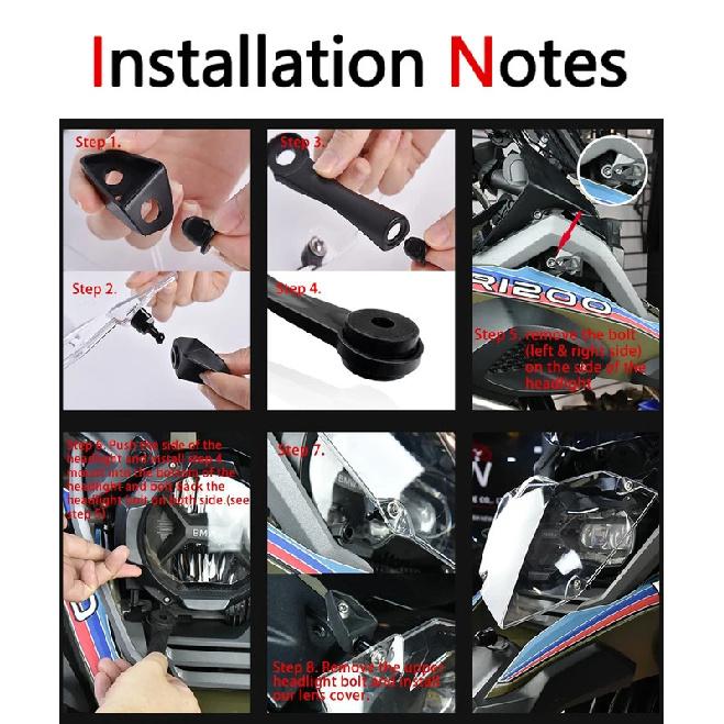 For BMW R1250GS R1200GS ADV Adventure Motorcycle Headlight Grille Guard Cover Protector R 1200 / 1250 GS 2013 - 2020 2019 2016