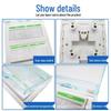 Waterproof 4-Gang Bathroom Heater & Light Switch with Cover