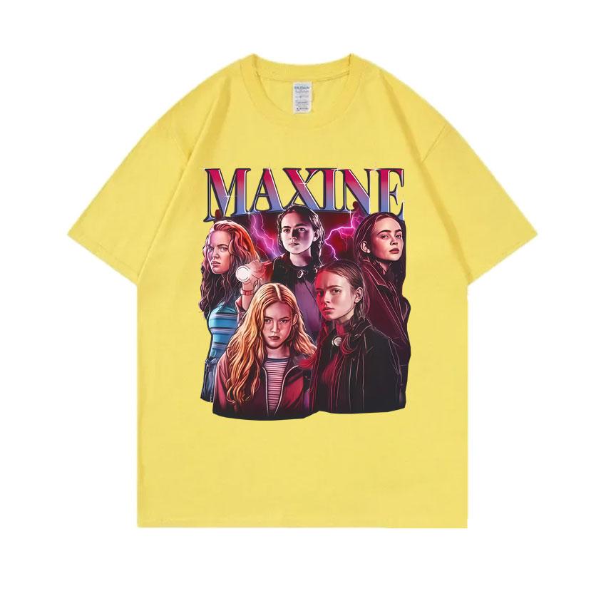 

Maxine Graphic Tshirt The Demogorgon Cannibal Flower Monster Print T Shirts Unisex Women Casual Oversized Short Sleeve Tshirts M