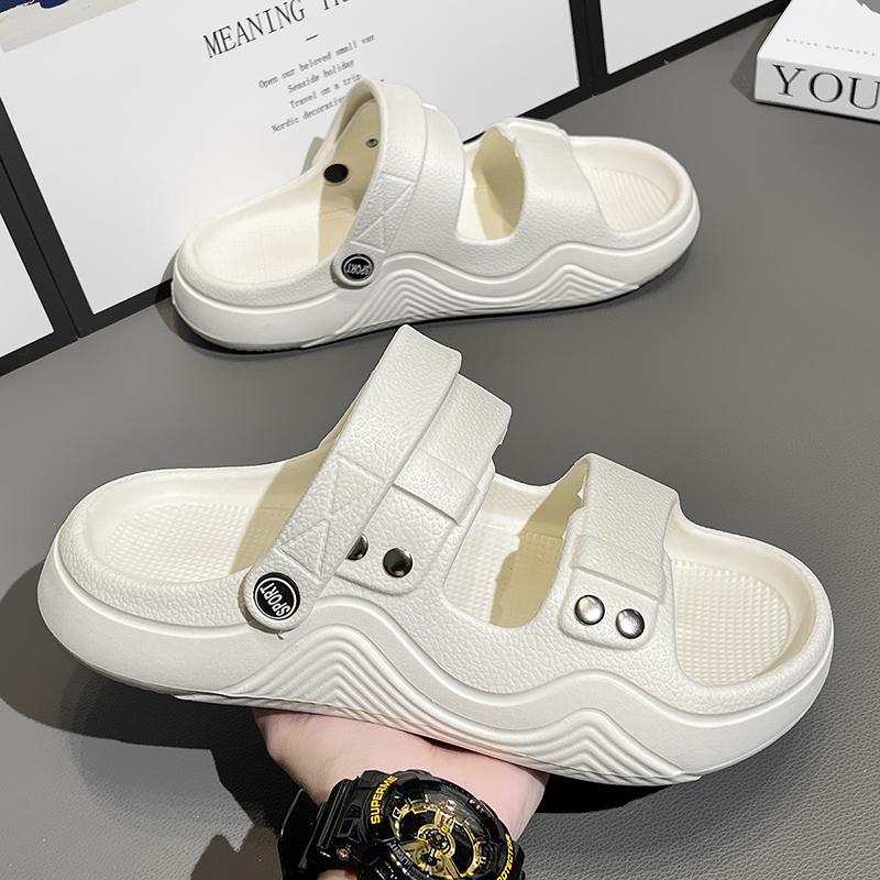 Fashion High Quality Couple's Non Slip Casual Slippers Summer Men Sandals Classics  Sandals Mens Outdoor Slides Sandalias De Mujer