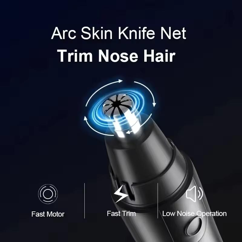 Electric Nose Hair Trimmer 1PCS Shaver Hairdresser Men and Women Ear and Neck Eyebrow Trimmer