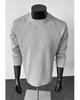 Unisex Patchwork Hoodie: Solid Color, Boxy Fit, Round Neck, Long Sleeve, Autumn/Winter Layer, American Style.