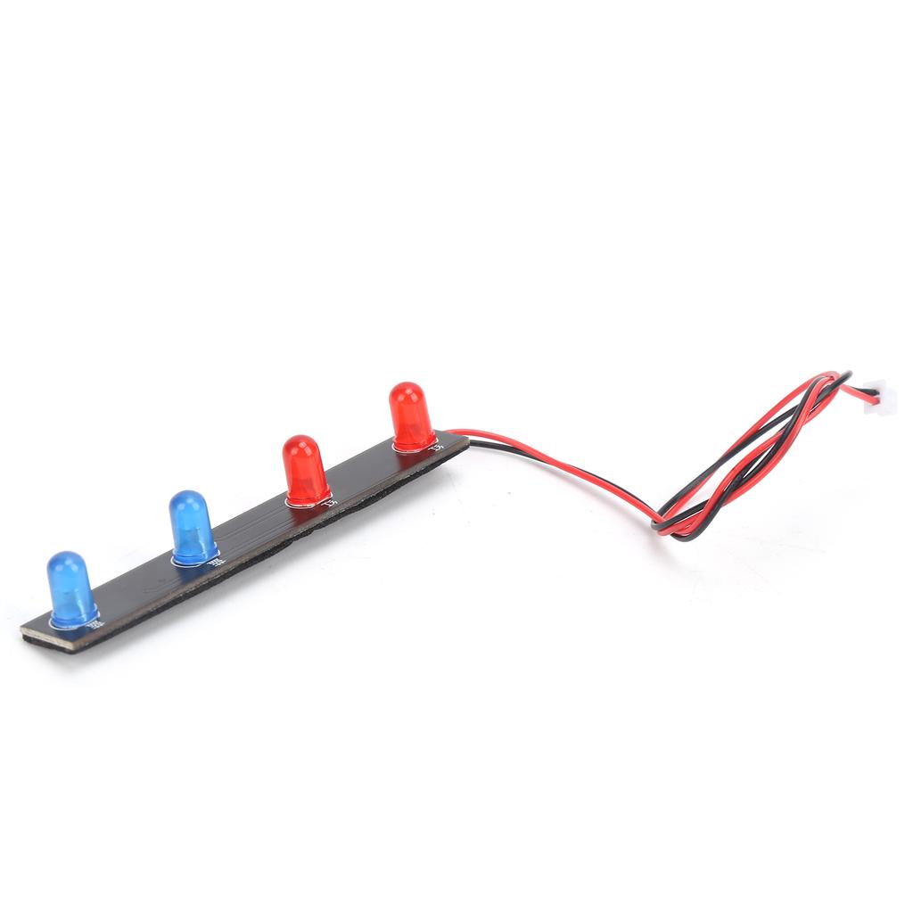 RC Car Roof Light Bar Headlight with Red Blue LED for WLtoys 12428 112 Scale RC Car Parts