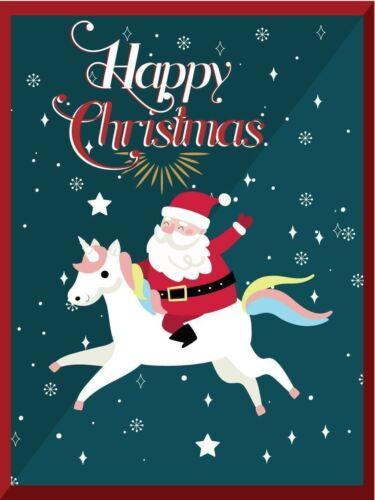 

Happy Christmas Vintage Retro Metal SignAluminum 20x30cm（7.8x11.8inch）