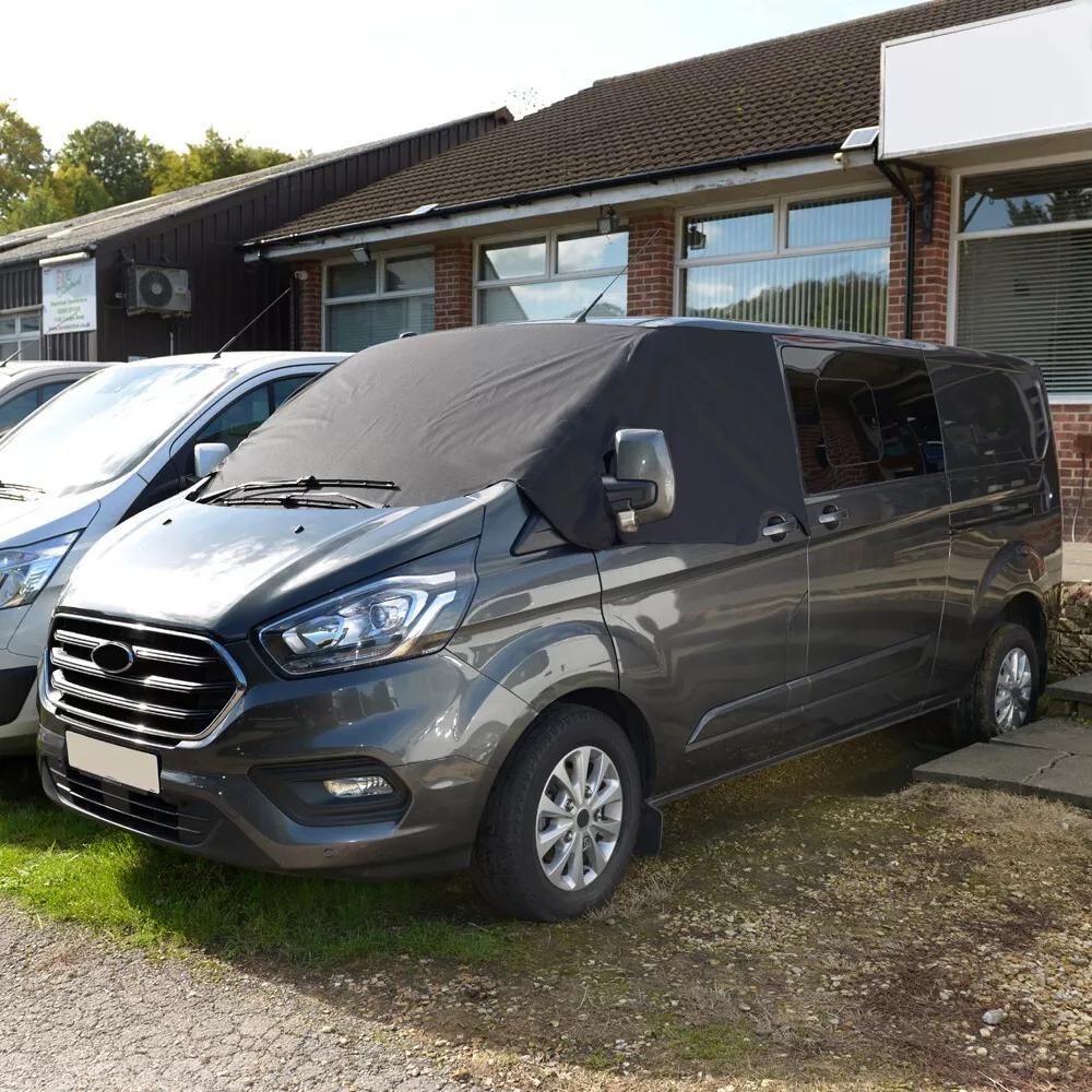 For Ford Transit 2012-ONWARDS Windscreen Blackout Blind Front Side Window Screen Wrap Winter Frost Protector Covers 1PC