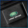 PU Leather Credit Card Case Car Driving Documents Protective Case For Land Rover Freelander 2 L2 L319 L462 LF Range Sport Evoque L322 Discovery 2 3 4