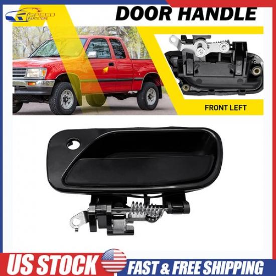 Наружная ручка передней левой двери Для Toyota T100 1993-1998 Черный рычаг TO1310115