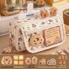 Capybara 2024 Large Capacity Pencil Case for Girls - Stylish Stationery Box for Primary & Junior High School