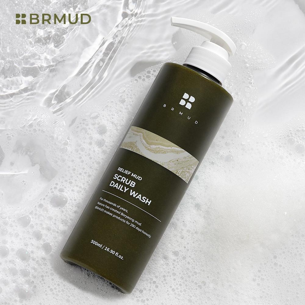 BRMUD Relief Mud Scrub Daily Wash 500ml