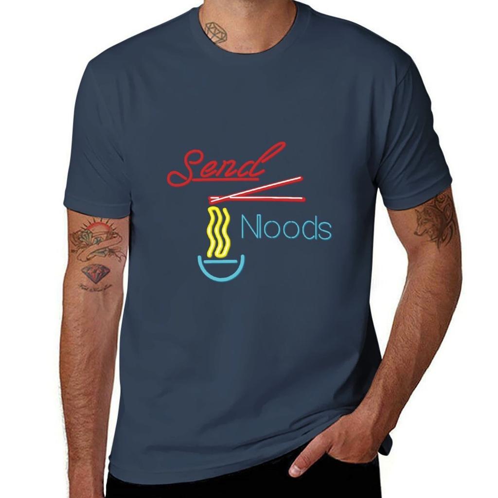 Send Noods Tshirt Casual Light Summer Short Sleeve Top Tshirt