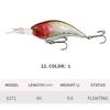 60mm Crankbait Fishing Lure Saltwater Swimbait Fishing Tackle  for Freshwater Saltwater Fishing