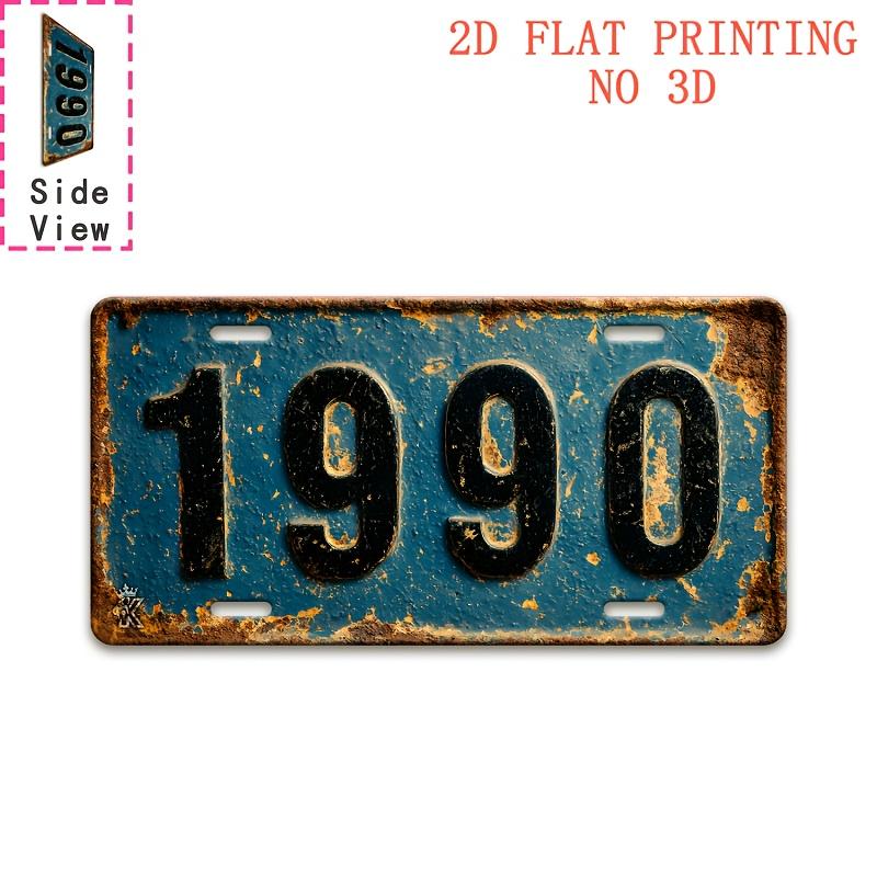 

D Flat D Flat Printing Decorative Sign pc Retro Aluminum Sign (cm x cm) for Man Cave Bar Garage Cafe 15x30cm(5.9x7.8inch)