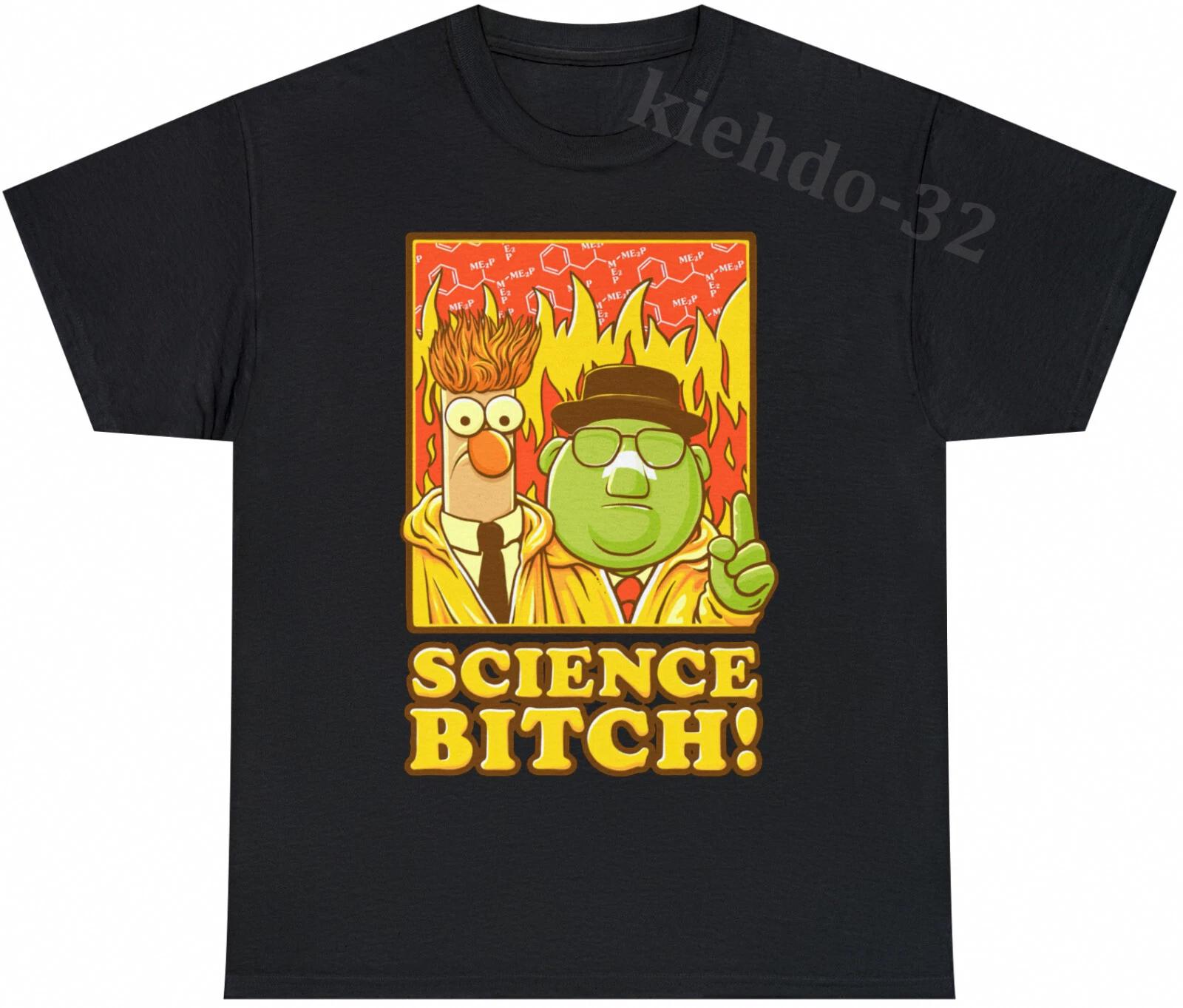 Muppets Science Bunsen Beaker Funny Vintage S-5XL T-Shirt Men Women Unisex XXXXL