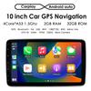 Car Radio Ossuret  1Din 10 Inch Touch Screen 360°  Rotatable Android 13 GPS