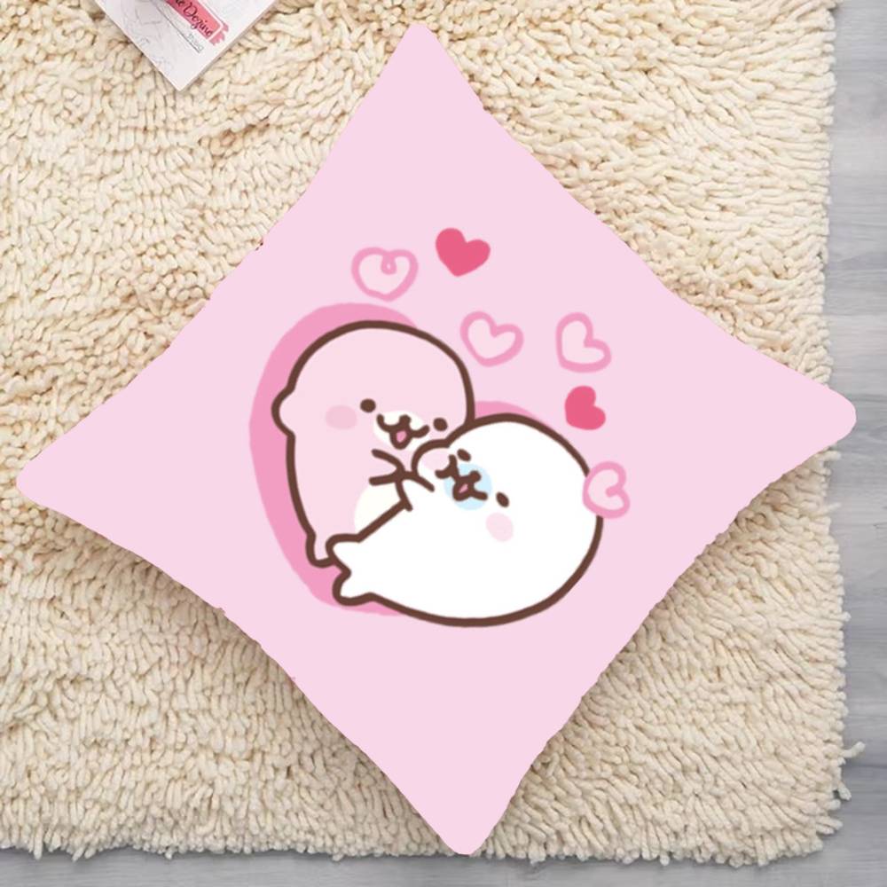 Pillowcases cushion covers living room sofas home decor gifts Anime M-Mamegoma Kawaii  cute