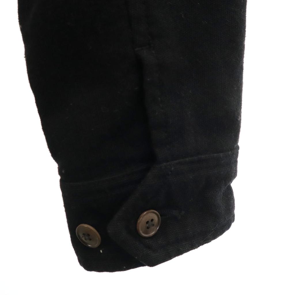 Tabloid News Made In Japan Wool Blend Shirt Jacket 2 Black Men's Used