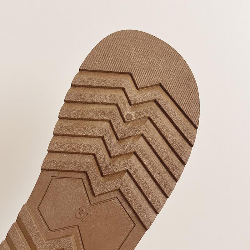 Foreign trade explosion Winter women's thick-soled fluffy slippers women's outer wear bag head cotton slippers fashionable and comfortable retro Bir