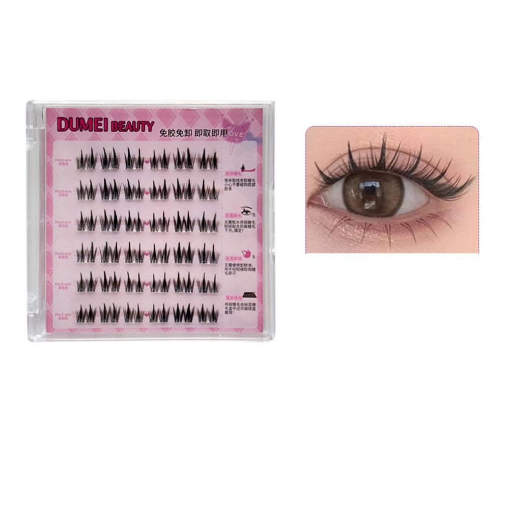 DIY Adhesive False Eyelashes Makeup False Eyelash Clusters Self-adhesive Lash Clusters Women/Girls