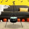 Halloween Witch Cauldron Decoration Halloween Decoration Outdoor Decoration Props for Holiday Terrace Courtyard Porch Decoration