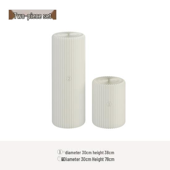 Creative Foldable Cylindrical Display Rack and Wedding Ornament Stand