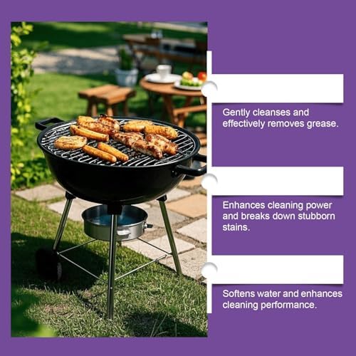 Heavy-Duty Grill Degreaser Spray, Fast-Acting All-Purpose Kitchen Cleaner, 2 Pack