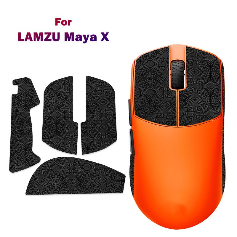 

Premium Anti-Slip Sweat-Absorbent Grip Kit For LAMZU Maya X – 1 Set Gaming Mouse Skates & Stickers