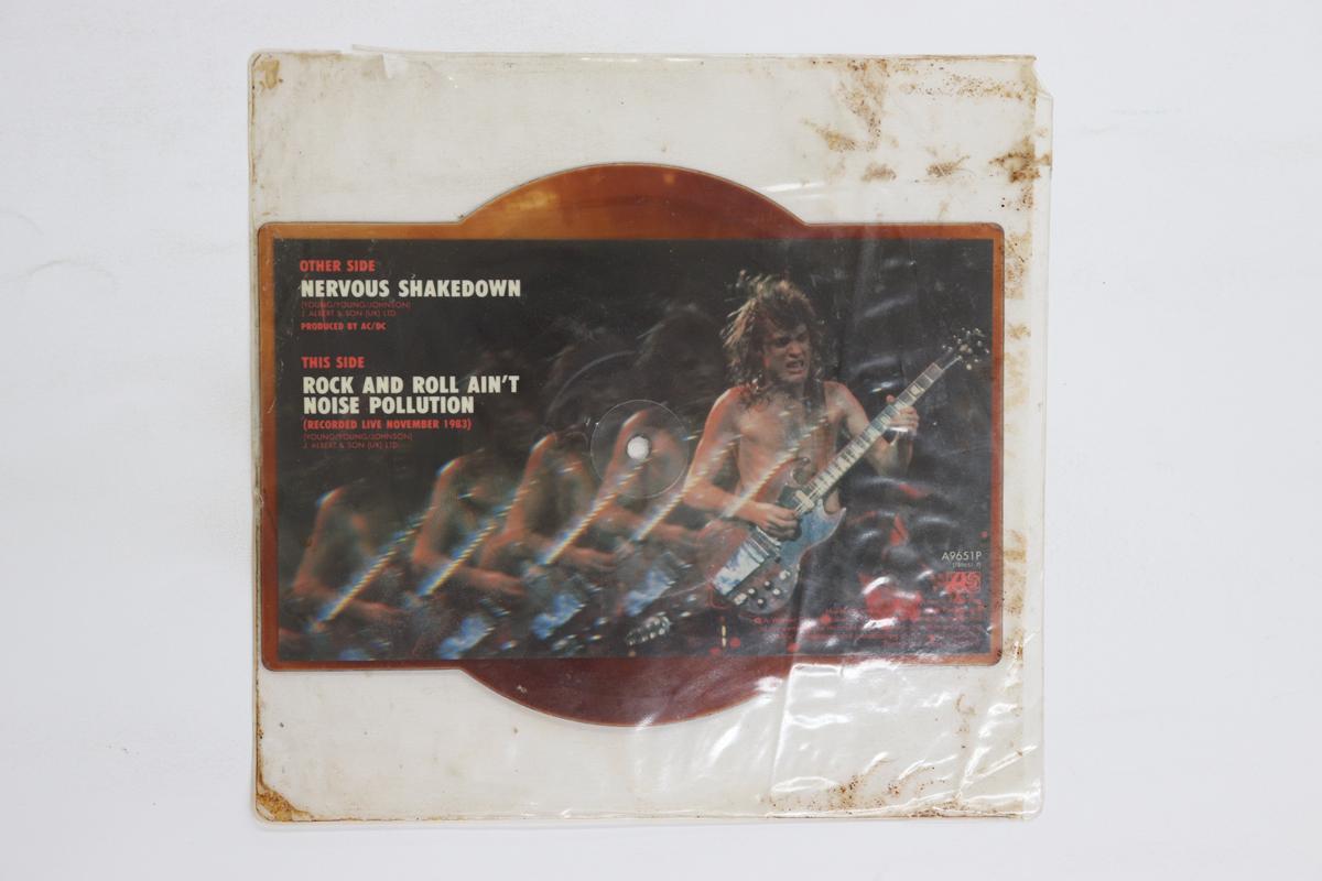 

7inch Record ACDC Nervous Shakedown Rock And Roll A A9651P ATLANTIC 1984 UK Rock Used