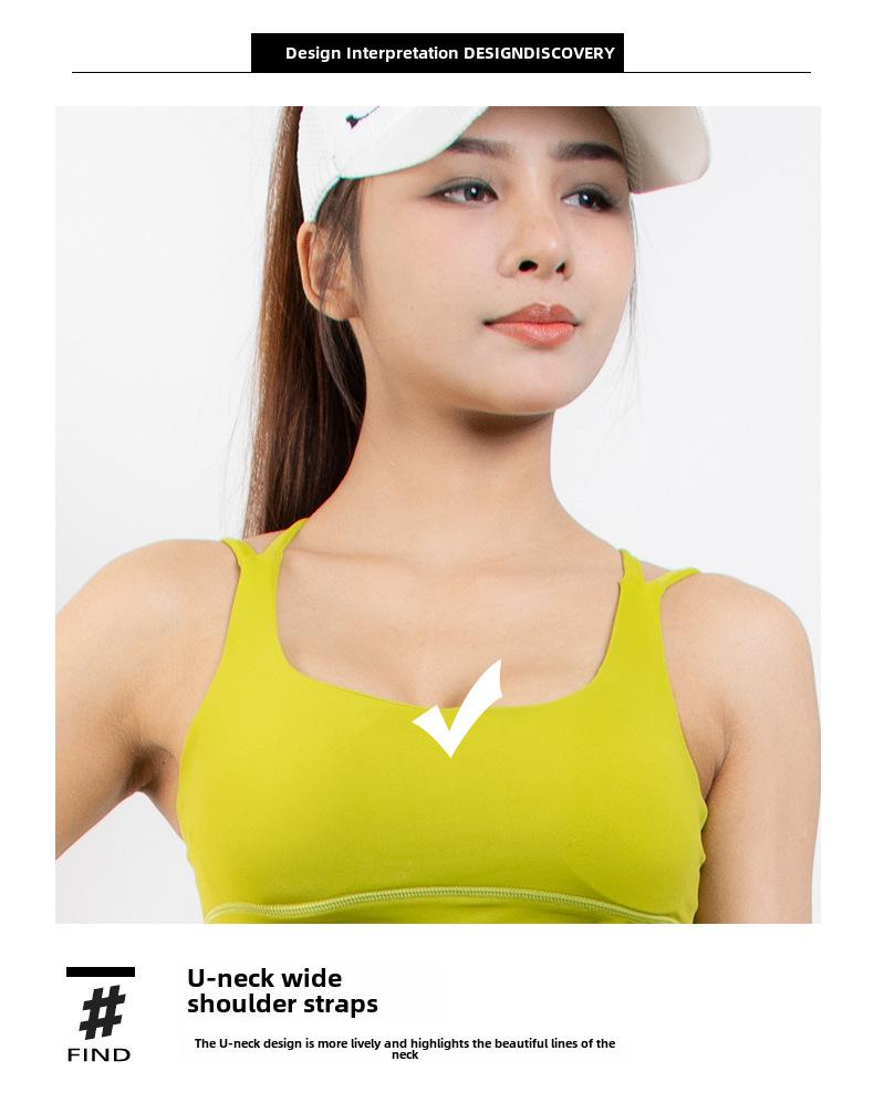 Dámská jógová souprava: Sportovní podprsenka na špagetová ramínka a fitness kalhoty s vysokým pasem