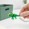 Articulated Dragon Keychain, Cute Dinosaur Keyring with Movable Joints, Flexible 3D Printed Animal Pendant for Backpack Gift