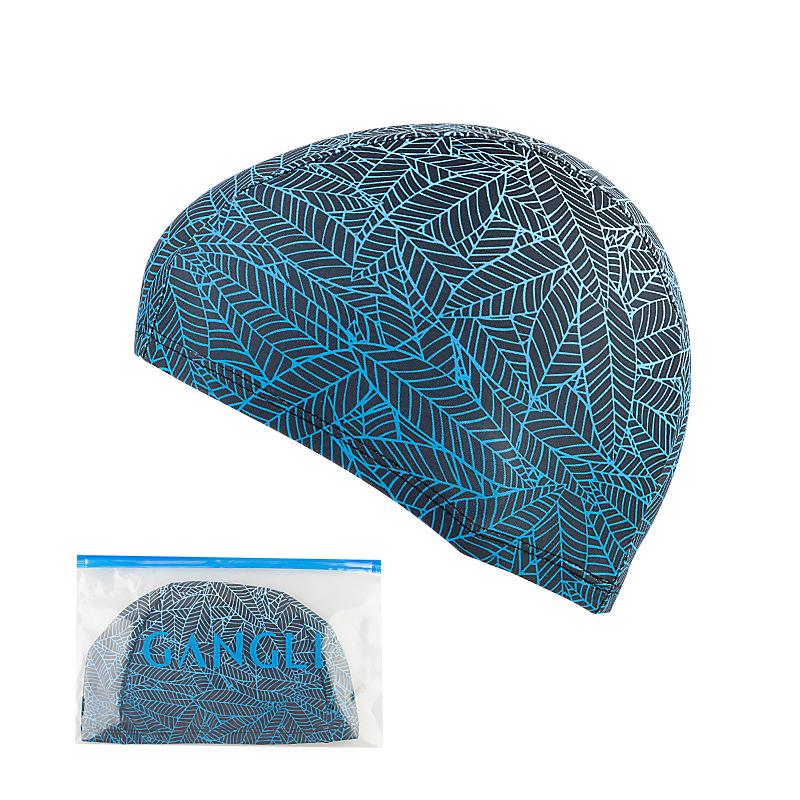 

Шапочка для плавания унисекс из полиэстера и нейлона для взрослых - дизайн с четырьмя иглами и шестью нитями