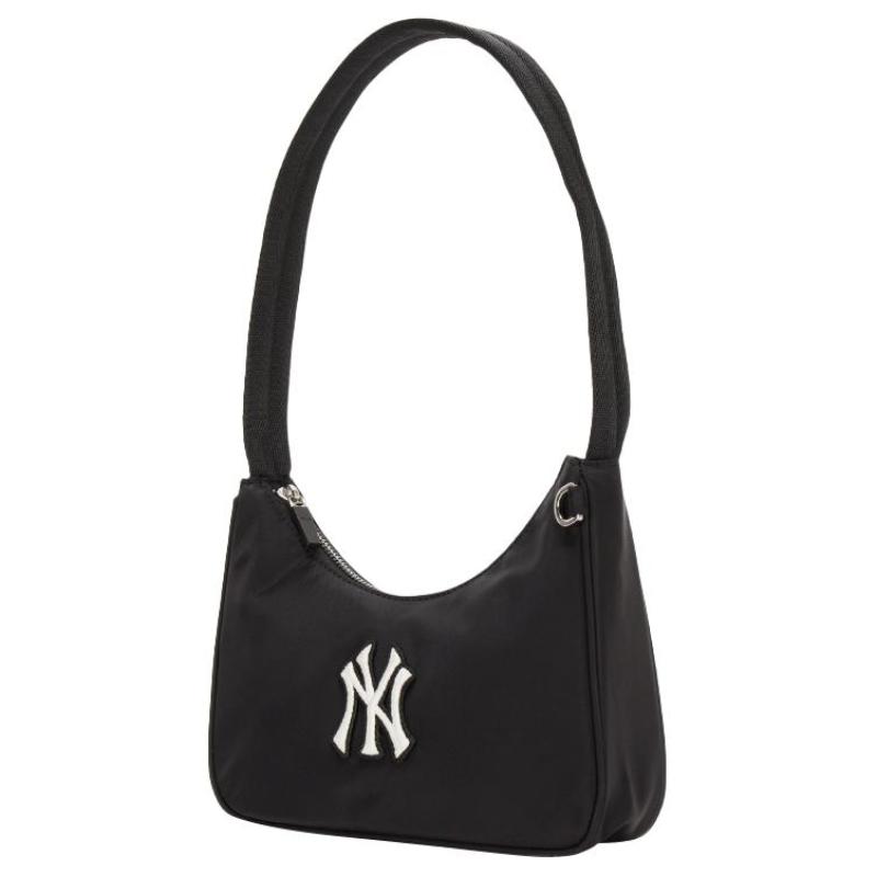 MLB New York Yankees Polyamide Shoulder Bag Regular Women's Black Casual
