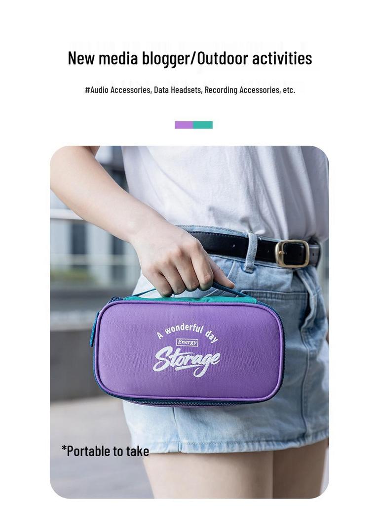 Multifunctional Travel Storage Bag for Electronics and Accessories