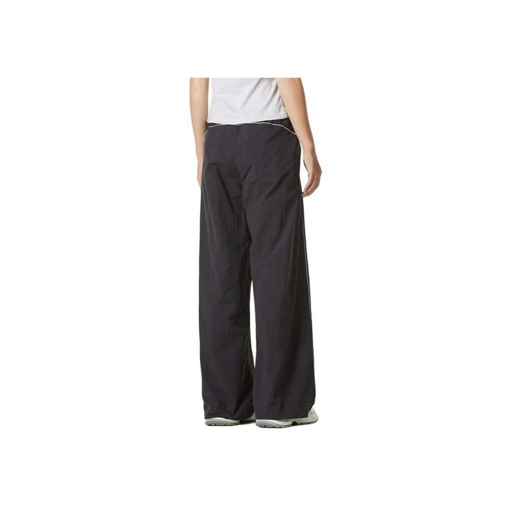Puma Fitness Training Fashion Trendy Comfortable Retro Sports Striped Casual Pants Women Bottoms Black 628767-69