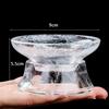 Snow Crystal Glass  Tureen Glazed Tea Maker Kung Fu Tea Set High-grade  Cup Large Transparent Built Lamp Best Gift