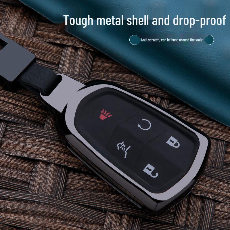 Cadillac Key Case: Fits XTS, XT5, XT6, CT6, XT4, CT4A, CT5 models.
