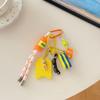 Porta-Chaves Fofo com Pingente de Prancha de Surf com Corda Trançada e Charms Adoráveis para Decoração de Mochila Presentes de Praia Uso Diário