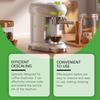 Tabletes de Limpeza para Máquina de Café Limpam Profundamente Manchas Calcário Remove Odores Melhora o Sabor do Café Ecológico Sem Resíduos