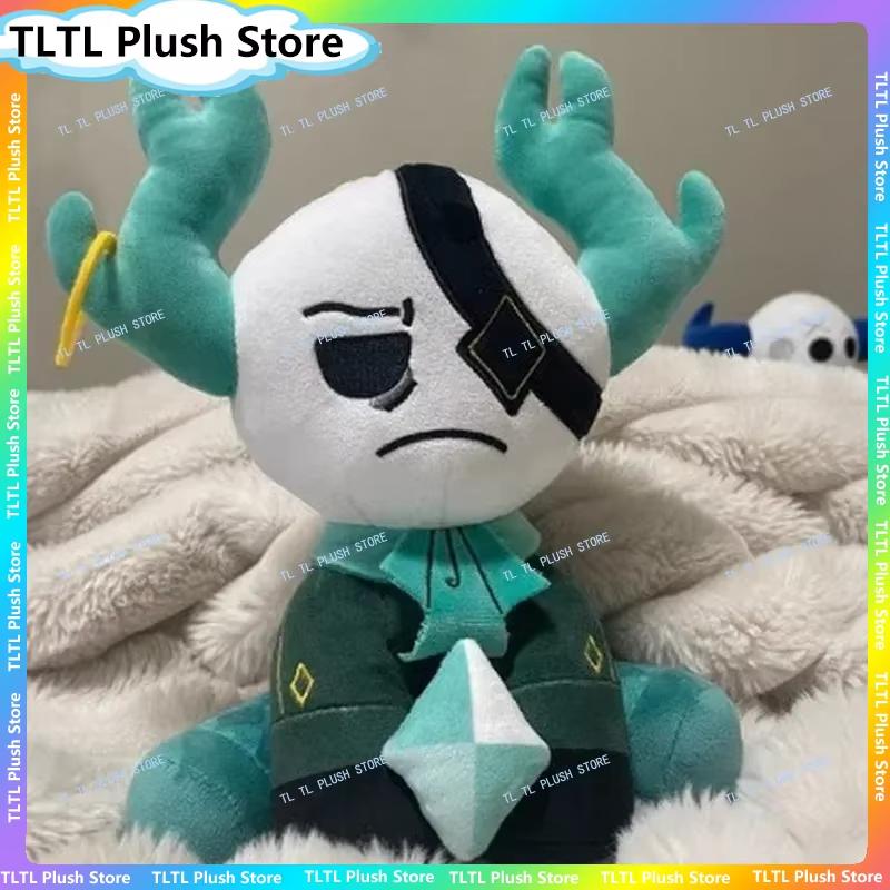 Medkit Plushie BUll Horned Demon Anime Peripheral Cotton 25cm Soft Doll Cute Room Decoration Collection Kids Toys Birthday Gifts