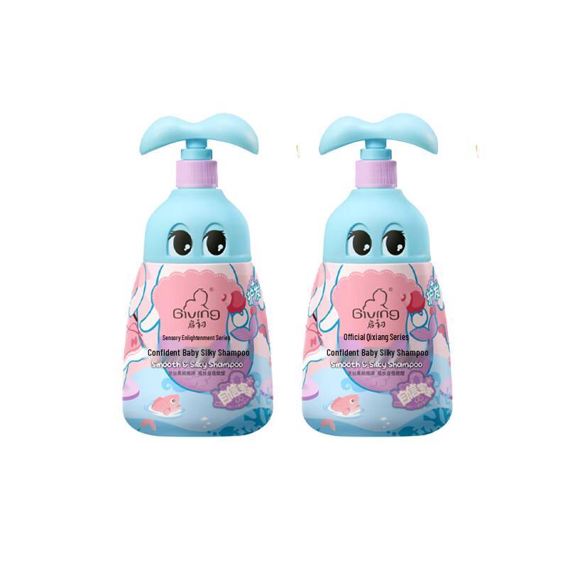 Qichu Gentle Tear-Free Baby 2-in-1 Shampoo & Conditioner Twin Pack