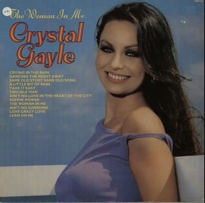 LP Record CRYSTAL GAYLE - The Woman In Me SHM3166 Hallmark Record 1985 UK Folk Used