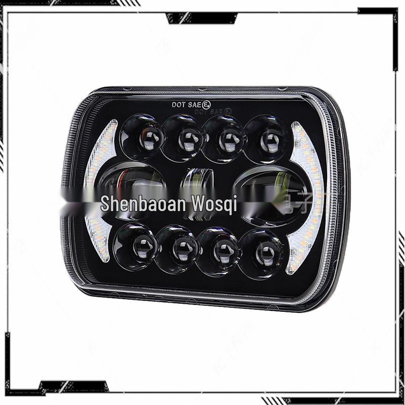 LED-Scheinwerfer für 5x7/6x7 Jeep Truck Cherokee, 85W Autoscheinwerfer