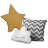Nukido Children's Teepee Tent With Lights - Gray