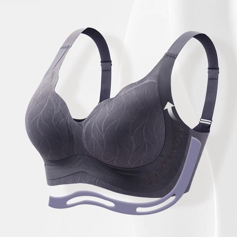 Übergröße BH für Frauen Nahtlose Unterwäsche Push-Up-BHs Bequemes Kabelloses Damen Bralette Große Größe Aktiver Büstenhalter Dessous Mto6XL